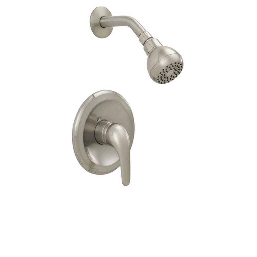 Brushed Nickel Shower Faucet, Trim Only