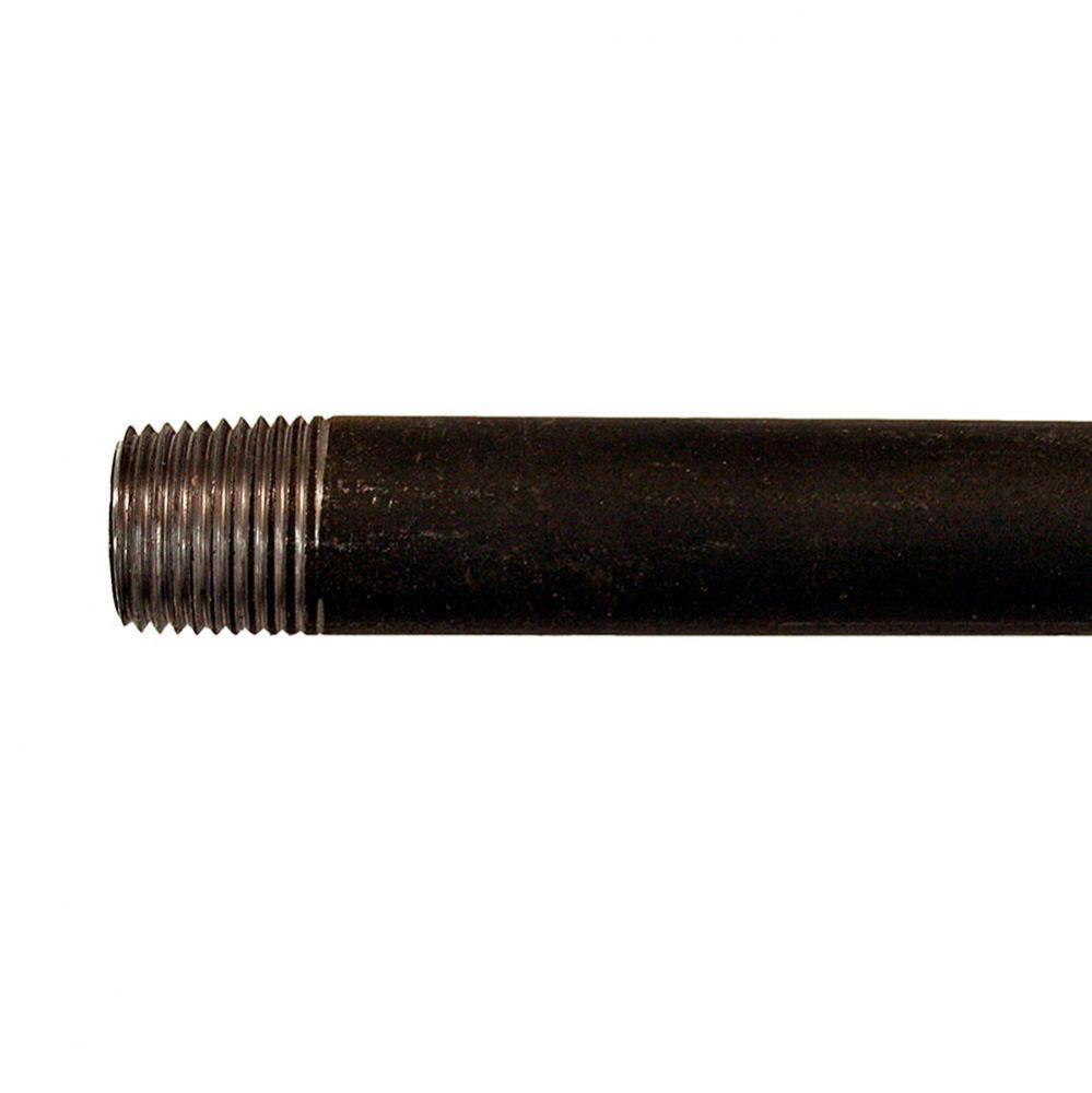 1/2 X 24 READY CUT PIPE BLACK