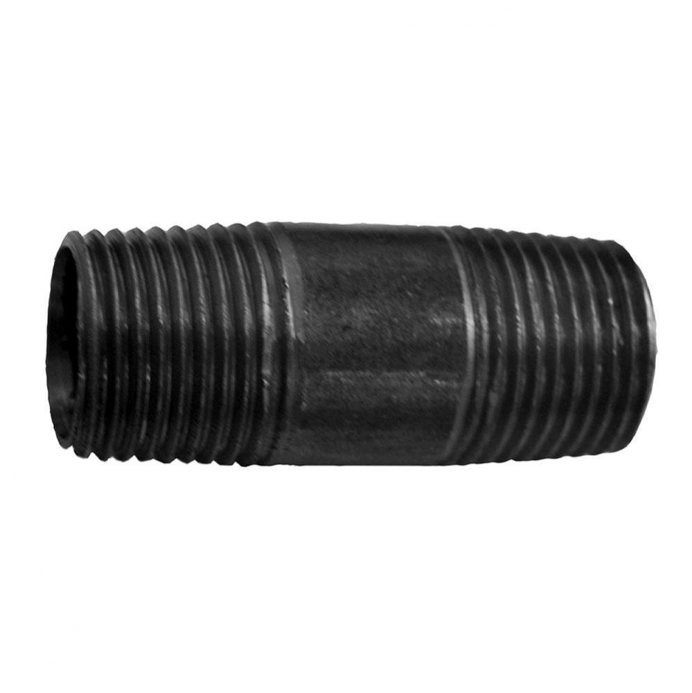 1 X 3-1/2 PIPE NIPPLE BLACK