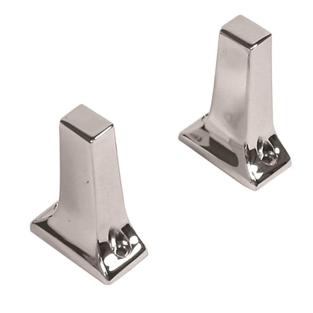 5/8 EXPOSED CHROME TOWER BAR BRACKET (PAIR)