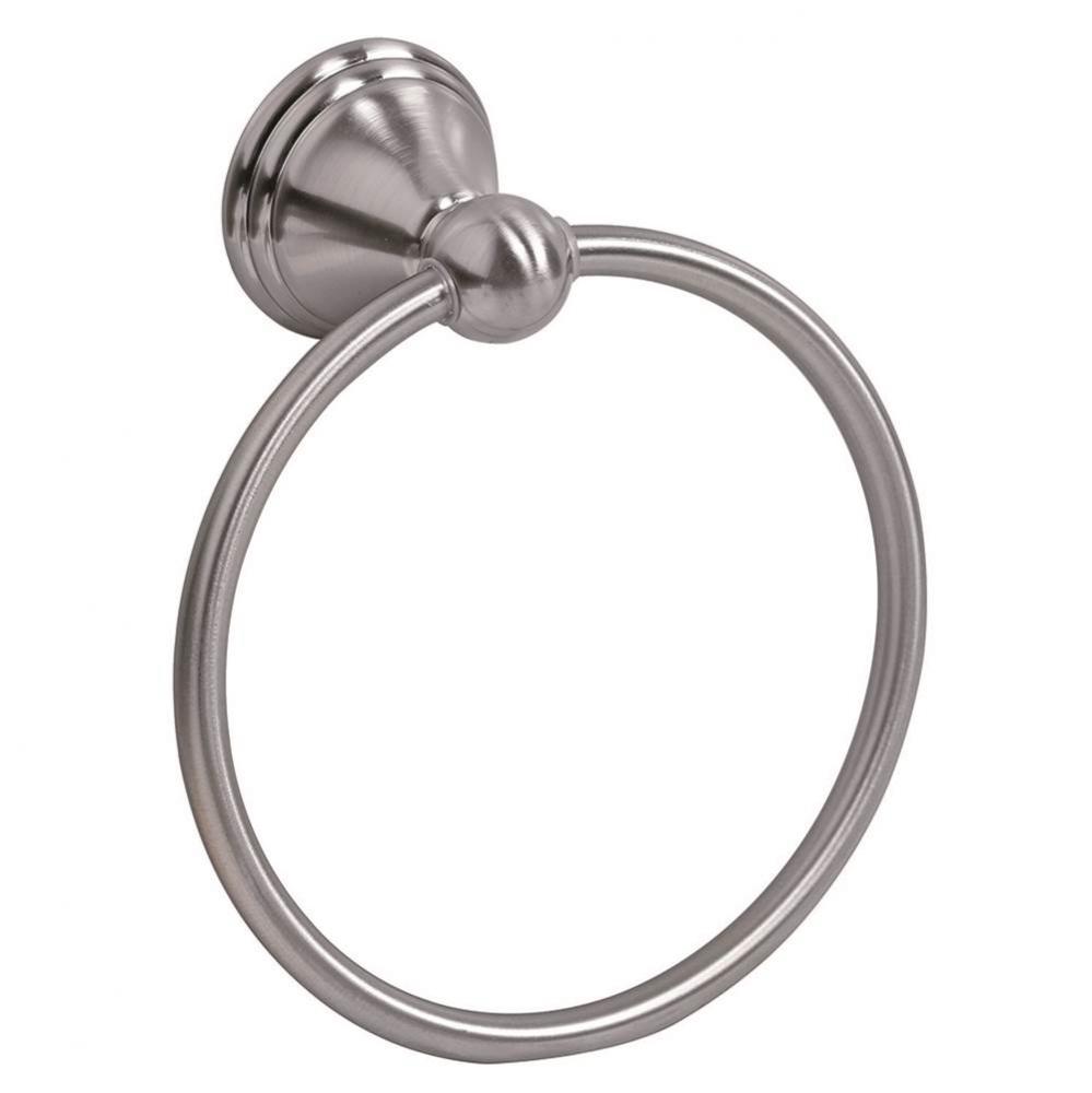 CONCEALED BELL CHROME TOWEL RING