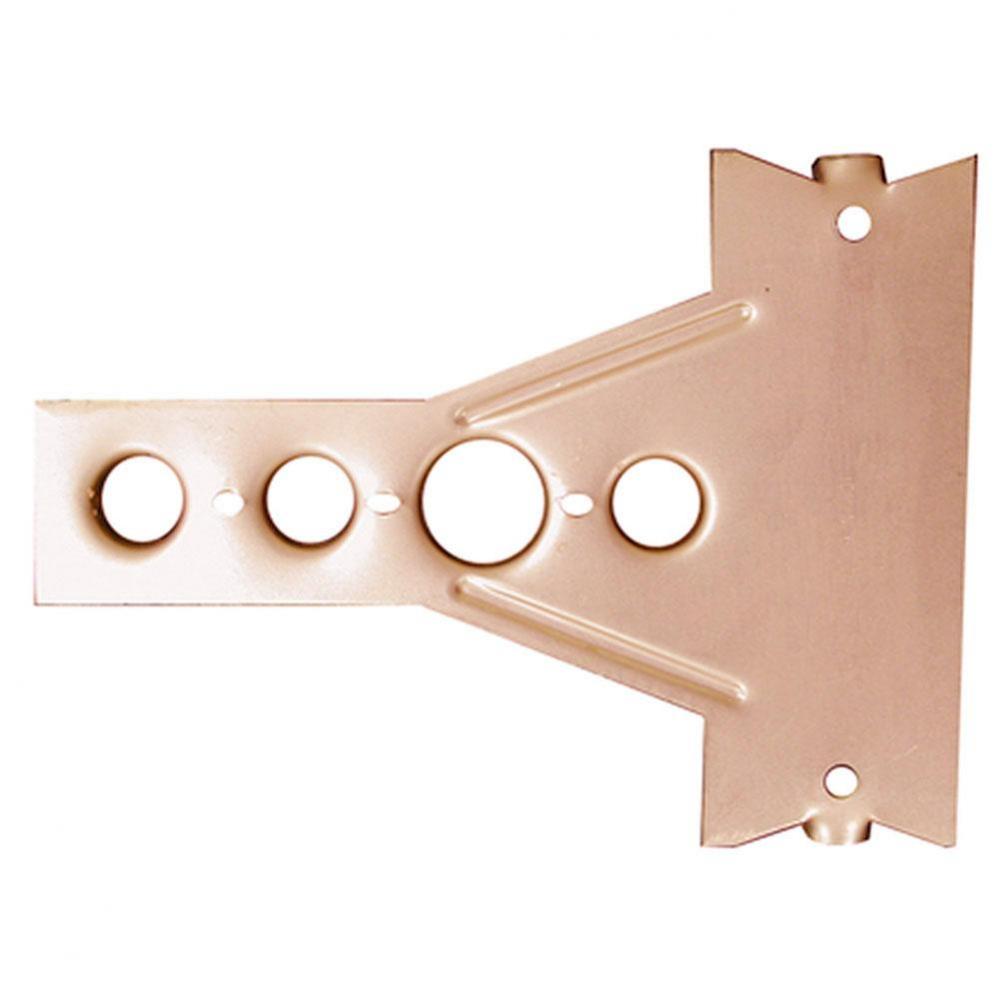 1/2'' Copper Clad Bracket for Water Closet, Box of 50