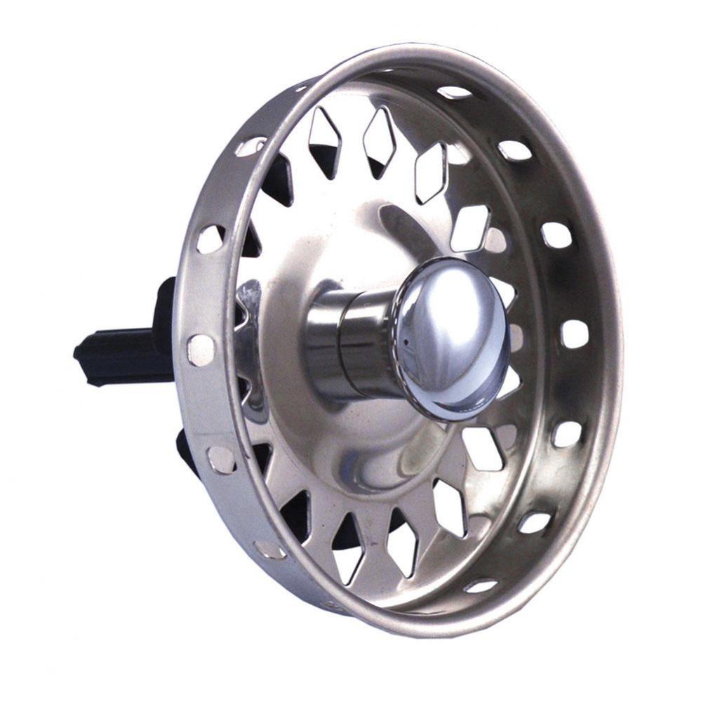 Polished Stainless Replacement Basket Strainer Fits Part No. B02400