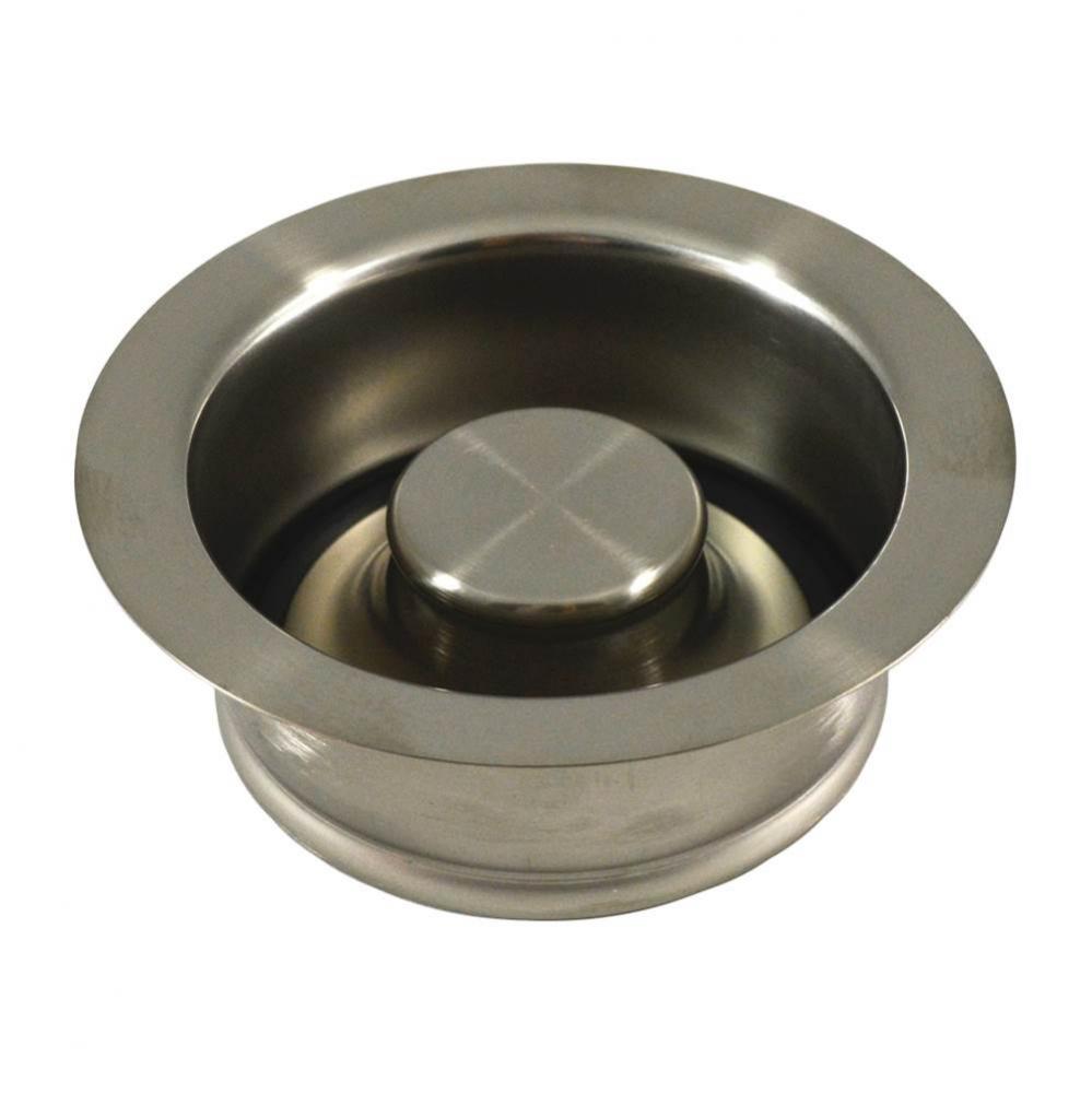 Brushed Nickel Disposal Assembly and Stopper
