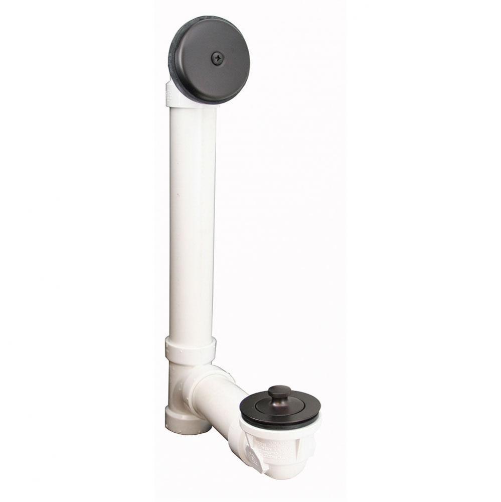 Oil Rubbed Bronze Standard One-Hole Schedule 40 Lift and Turn Full Kit