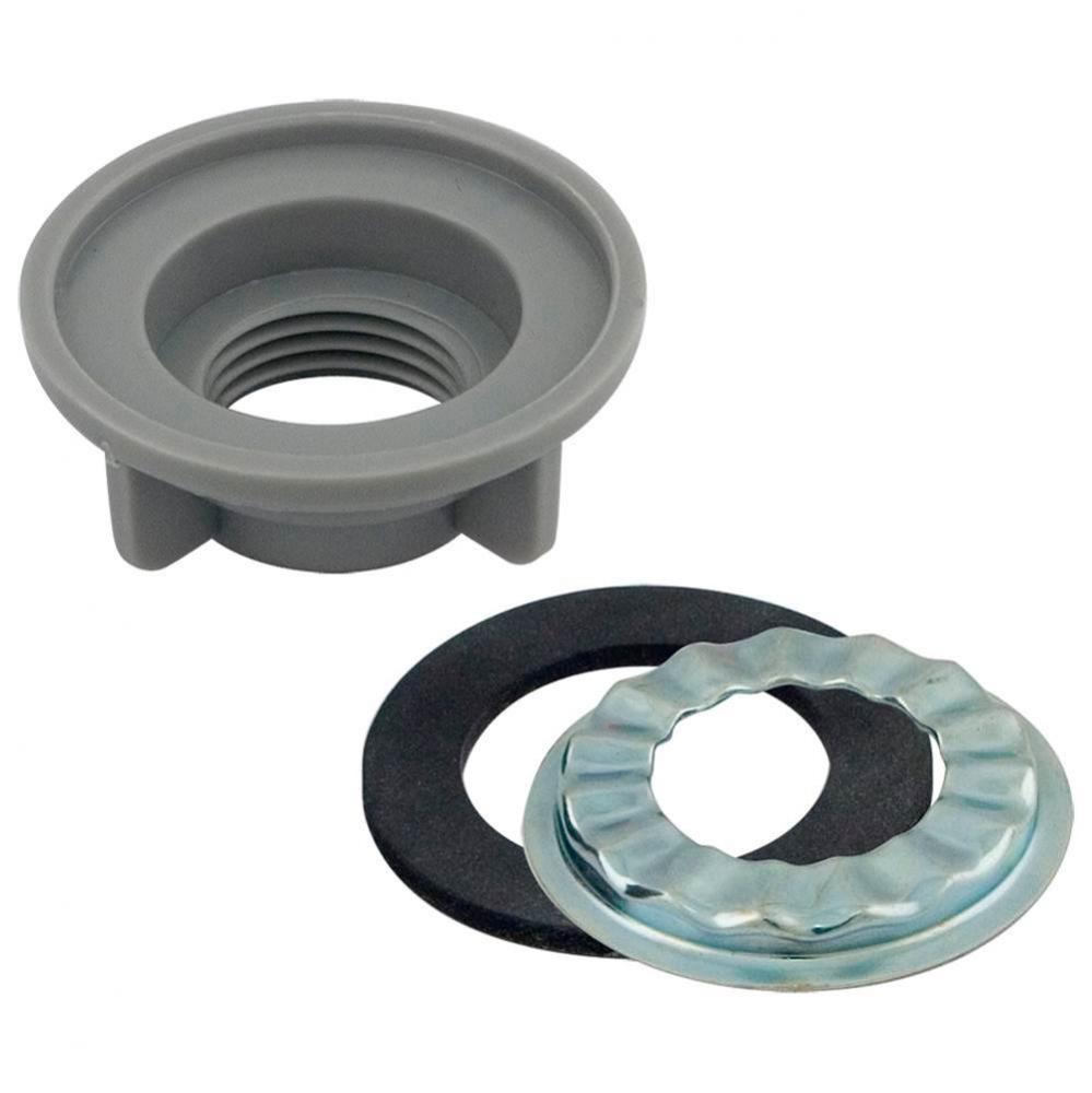 1/2'' Faucet Locknut and Rosette Set