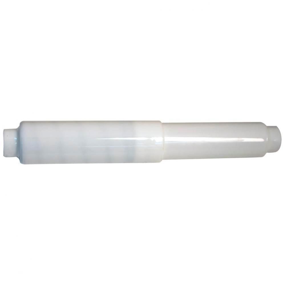 White Fit-All Plastic Tissue Roller