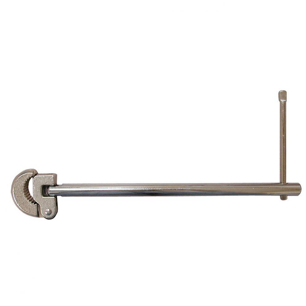 11-3/8'' (1-1/4'' Jaw) Basin Wrench, Long Non-Telescoping