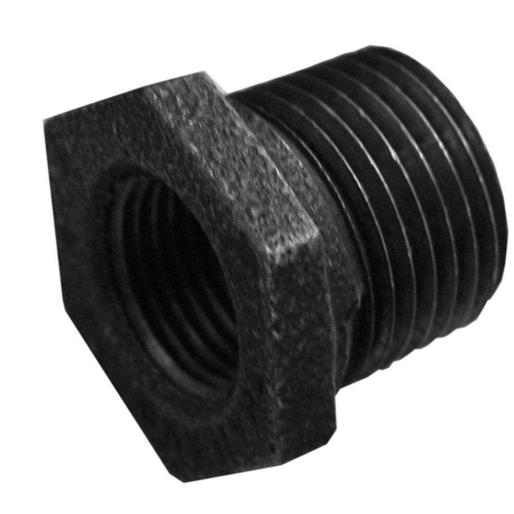 3/8 X 1/4 HEX BUSHING BLK