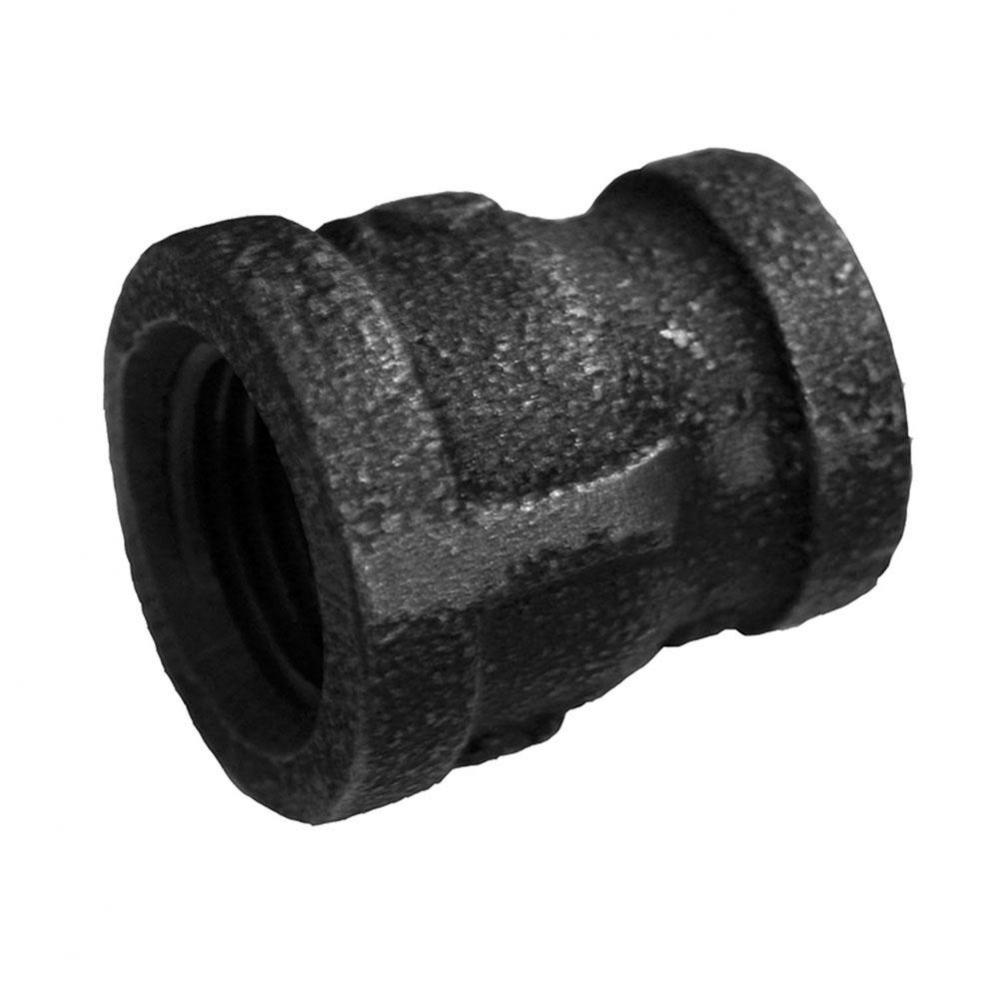 1/4 X 1/8 REDUCER COUPLING BLACK