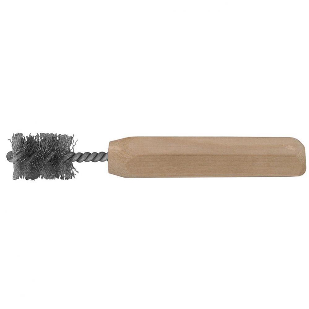 1/4'' ID (3/8'' OD) Copper Fitting Brush, Wooden Handle, Carton of 12