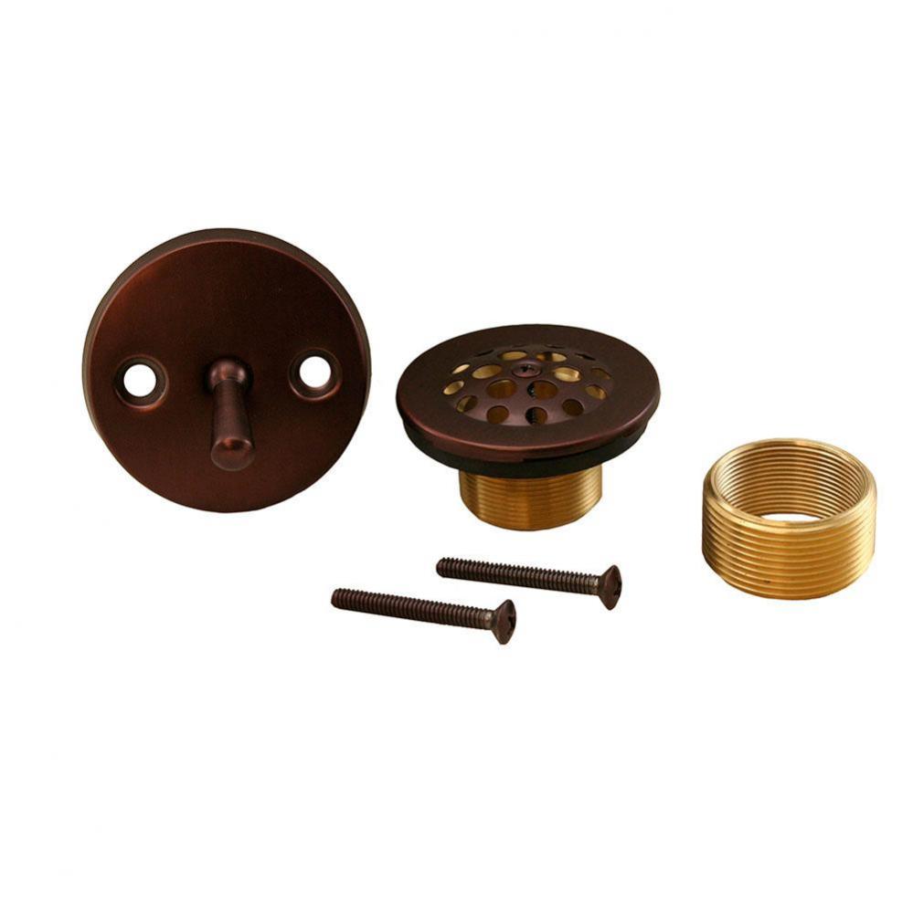 Old World Bronze Two-Hole Trip Lever Conversion Kit
