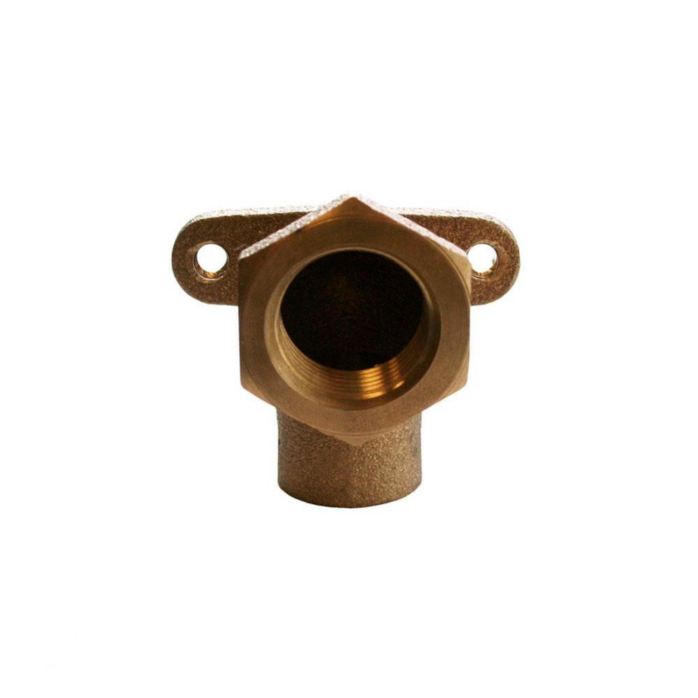 3/4'' FIP x 3/4'' FSWT 90 Degree Cast Brass Drop Ear Elbow