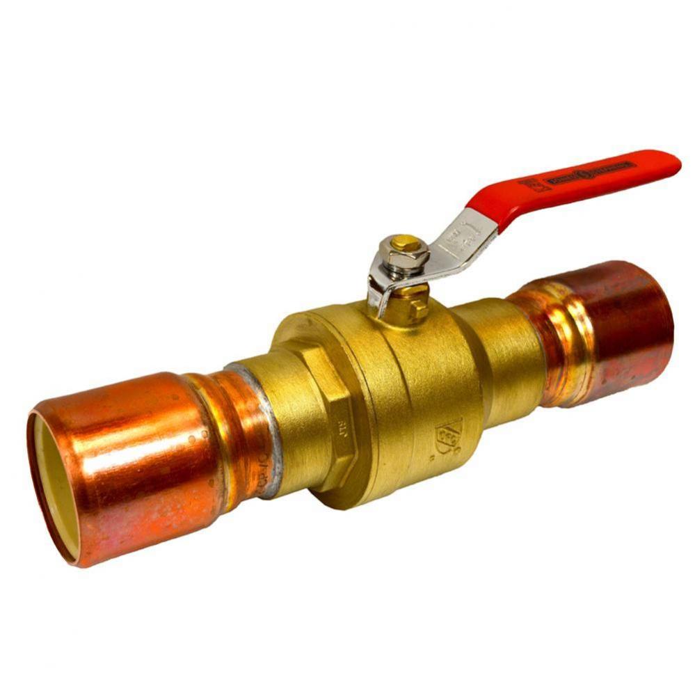 2'' CPVC Brass Ball Valve Full Port, Lead Free