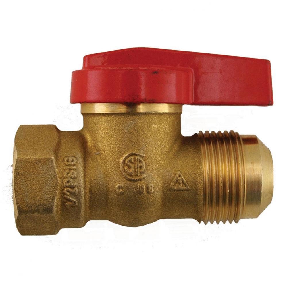 15/16'' FLARE x 1/2'' FIP Gas Ball Valve