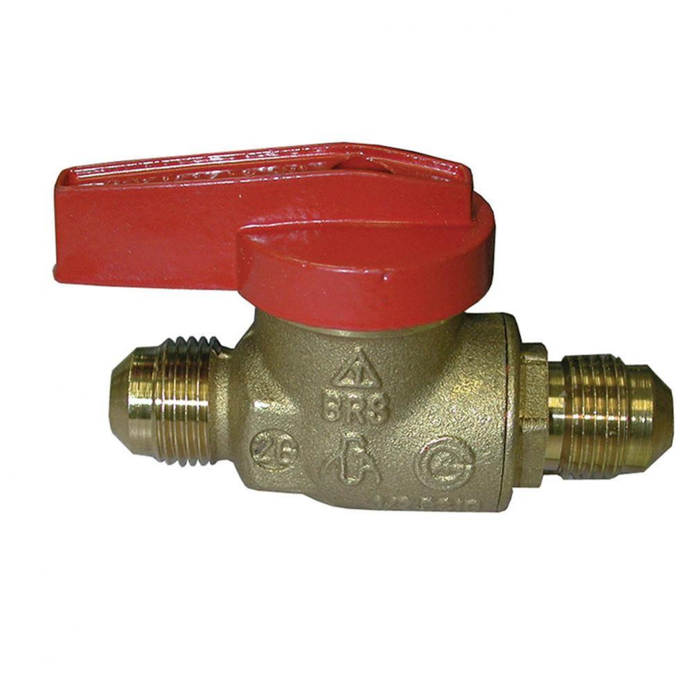 3/8'' FLARE x 3/8'' FLARE Gas Ball Valve