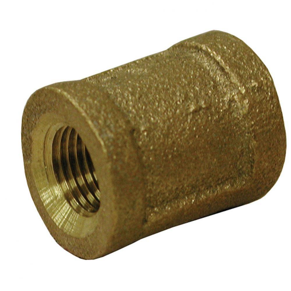 1/8'' Bronze Coupling, Lead Free