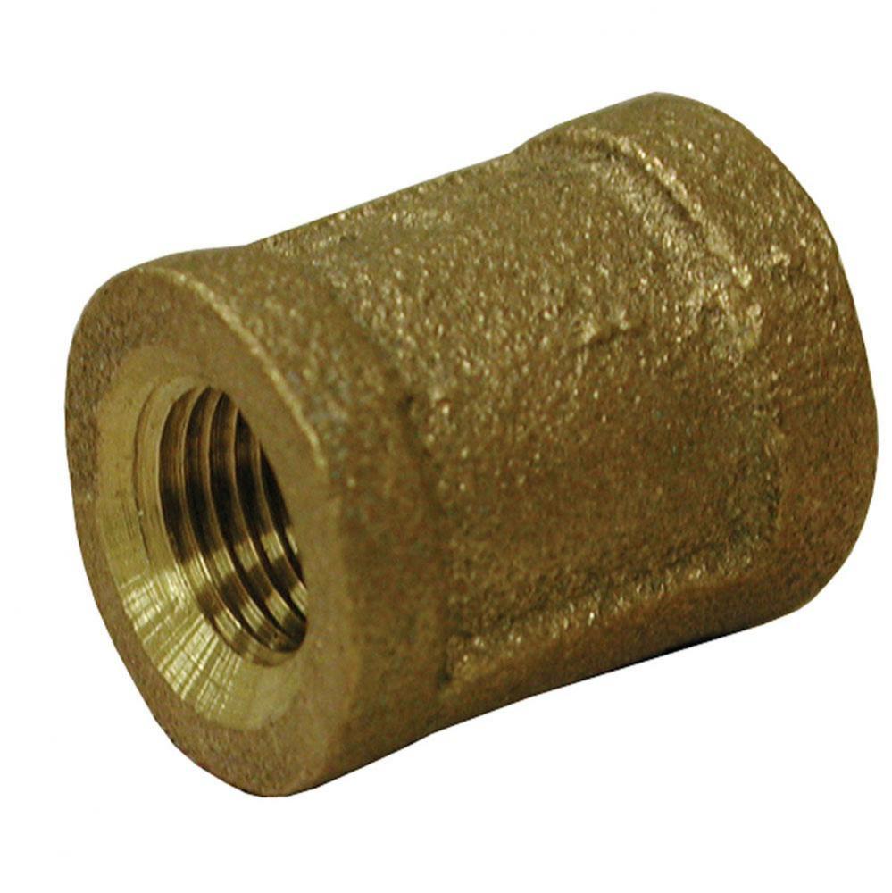 1'' Bronze Coupling, Lead Free