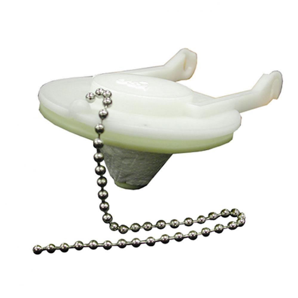 Flapper Eljer® Original Style with Rigid Arms and Foam Cone with Beaded Chain