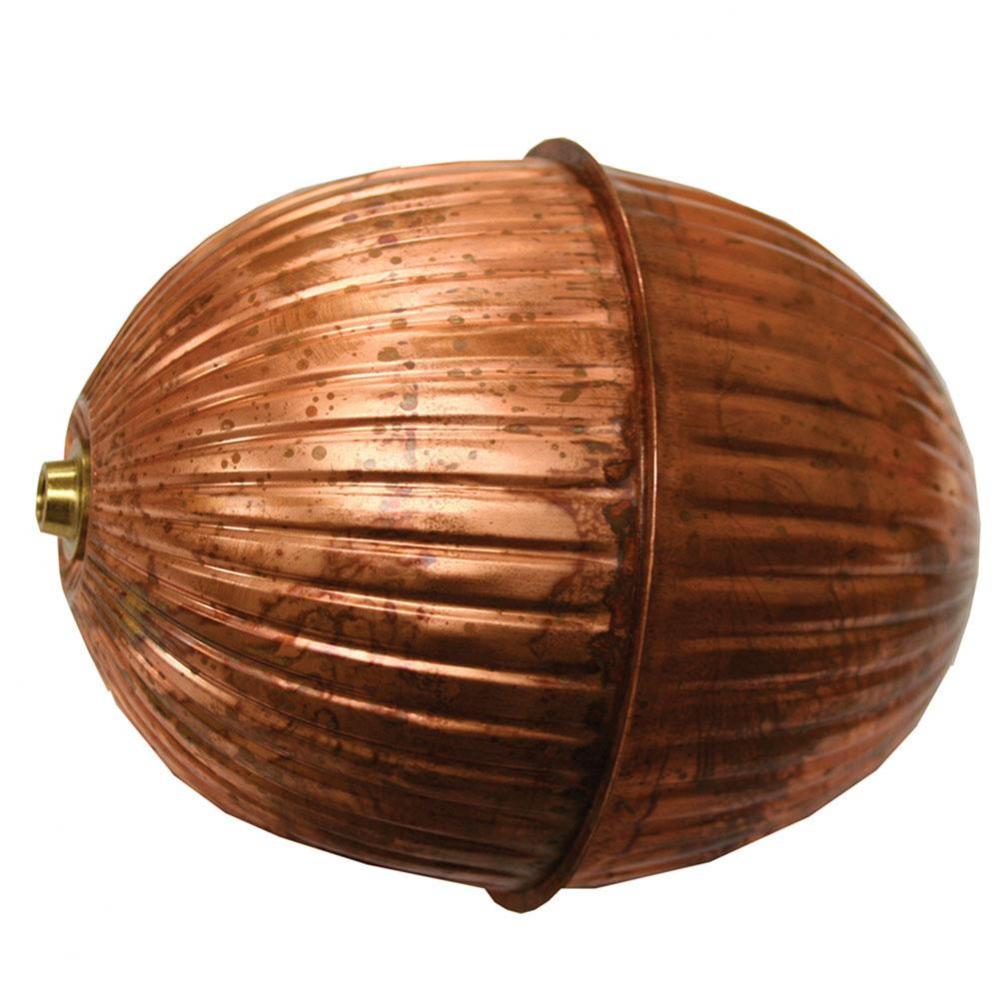 4'' x 5'' Copper Float Ball, Carton of 12