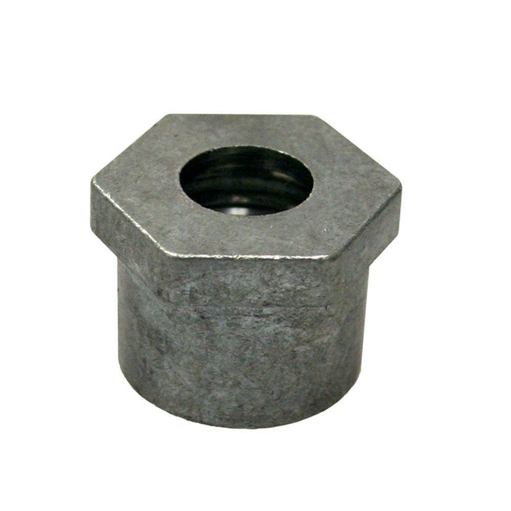 5/8'' x 1/2'' 7 Die Cast Zinc Ballcock Coupling Nut, 25 pcs.