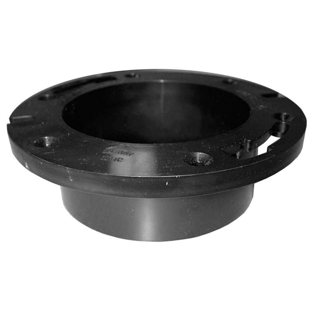 4'' Plumbfit ABS Closet Flange less Knockout