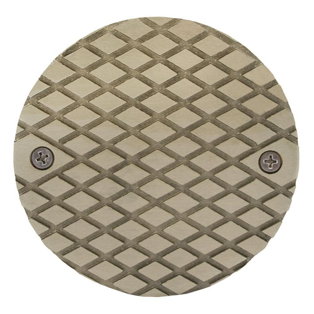 5'' Nickel Bronze Round Cast Cleanout Cover