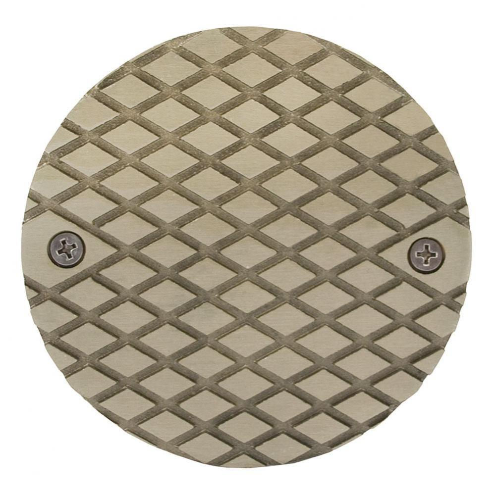 4'' Nickel Bronze Round Cast Cleanout Cover