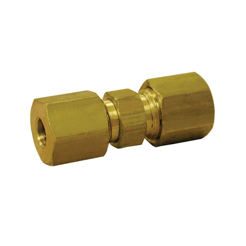 1/8'' Brass Compression Union, Lead Free