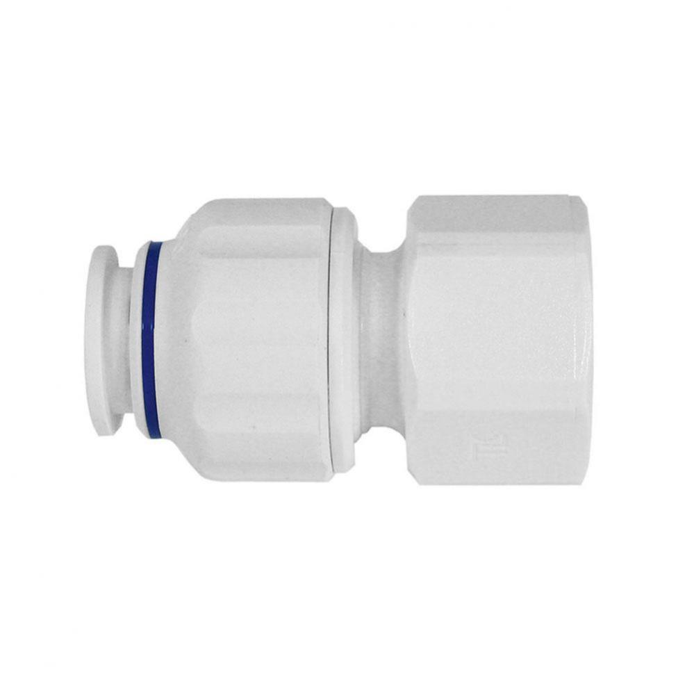 1/2'' x 3/4'' Twist to Lock Plastic Female Garden Adapter