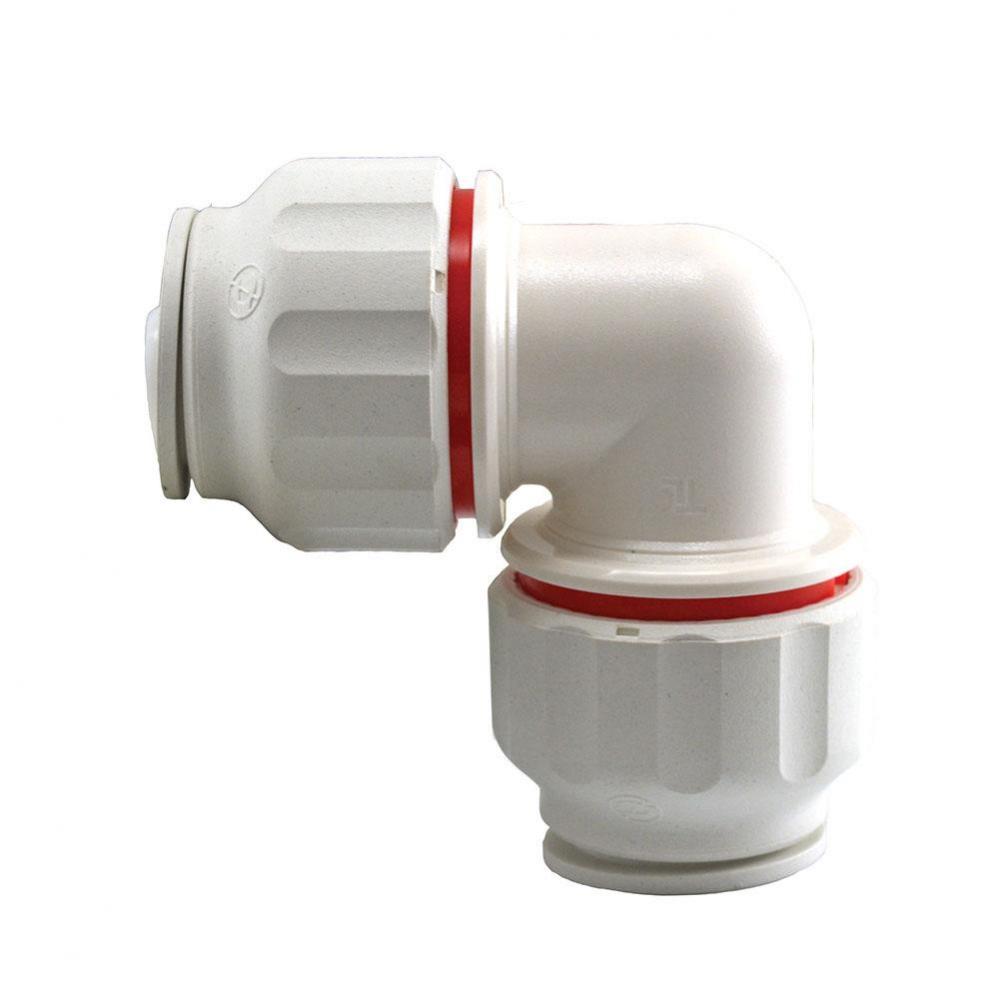 3/4'' Twist to Lock Plastic Elbow Union