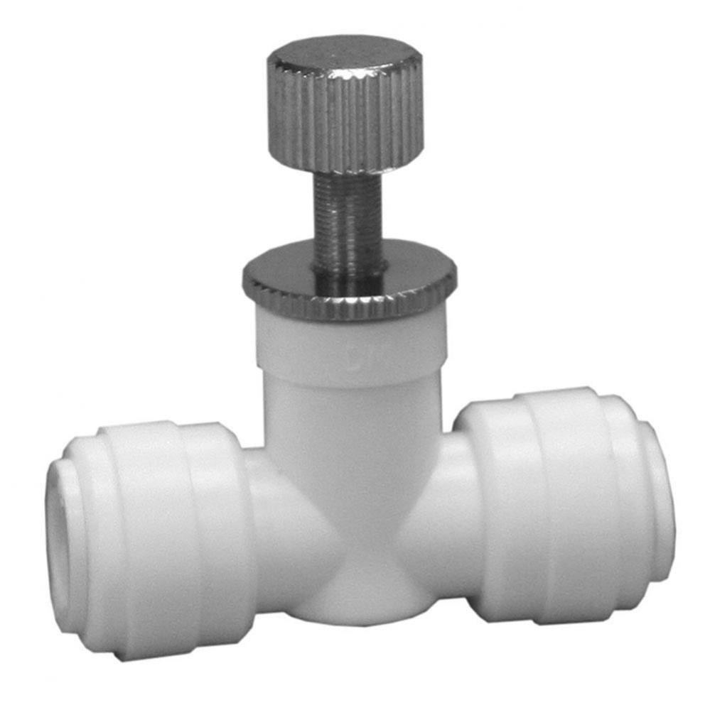 1/4'' Plastic Push On Straight Needle Valve