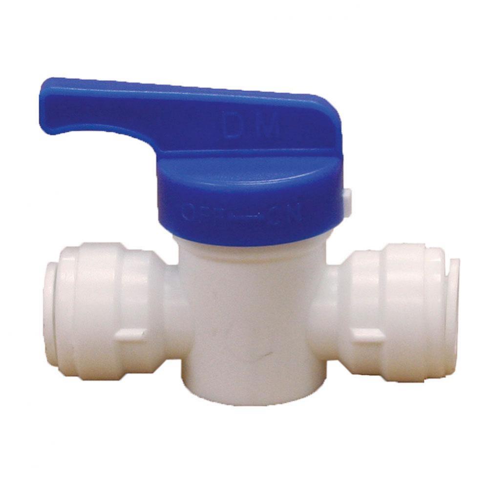 1/4'' Plastic Push On Straight Valve OD