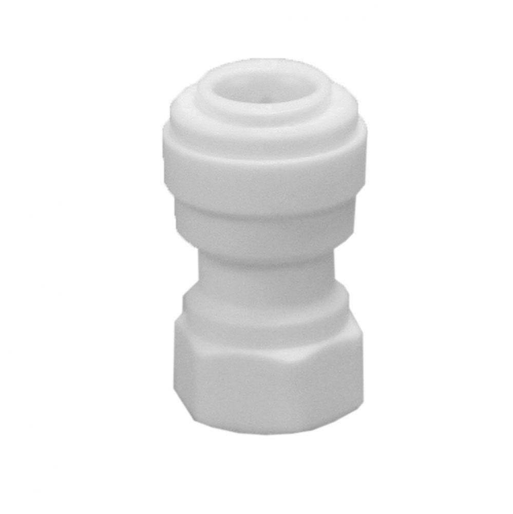 1/4'' x 1/4'' Plastic Push On Coupling