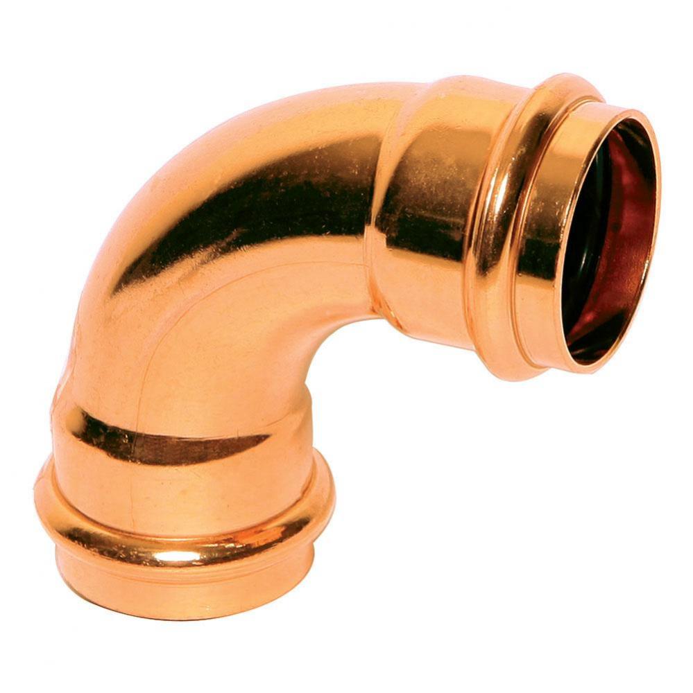 Copper Elbow 90º, P x P, 3/4 x 3/4