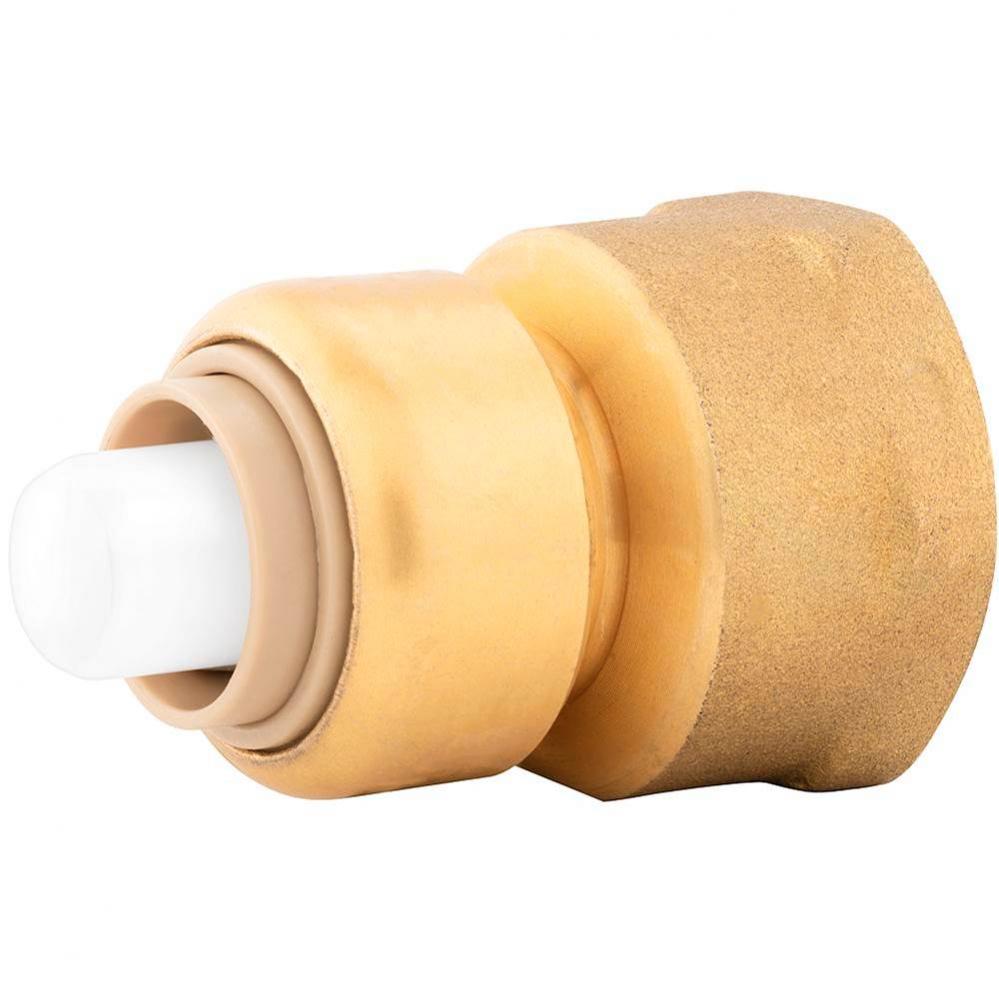 1/2'' x 3/4'' FPT (Bagged) PlumBite Push On Reducing Adapter, Lead Free