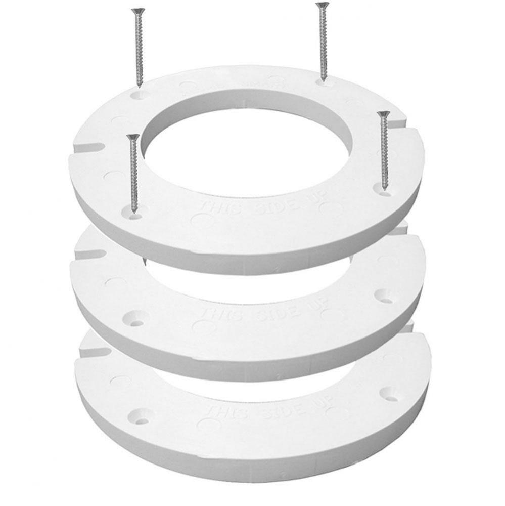 Complete Closet Flange Extension Kit with Gasket