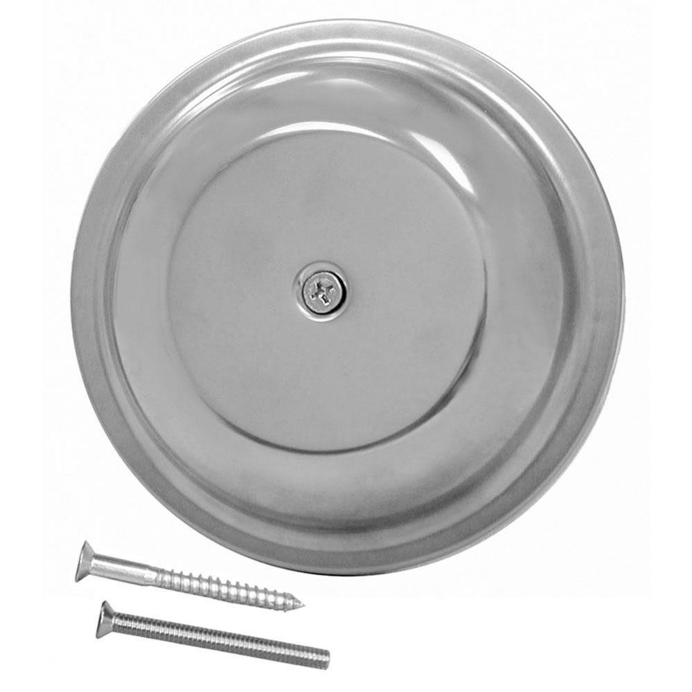 4'' Stainless Steel Dome Cover Plate