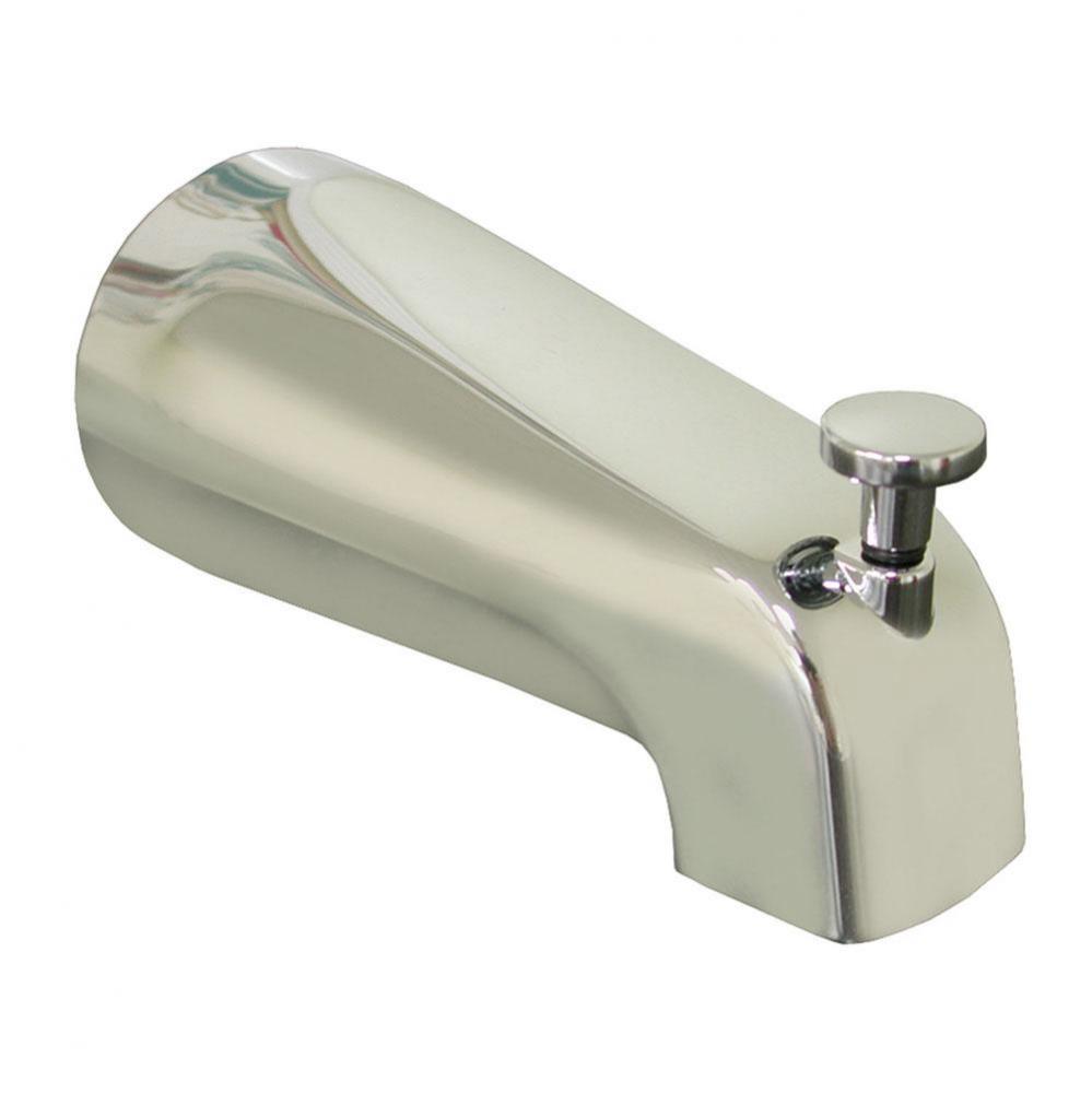 1/2'' CTS Chrome Plated Slide Connection Diverter Spout with Base Connection