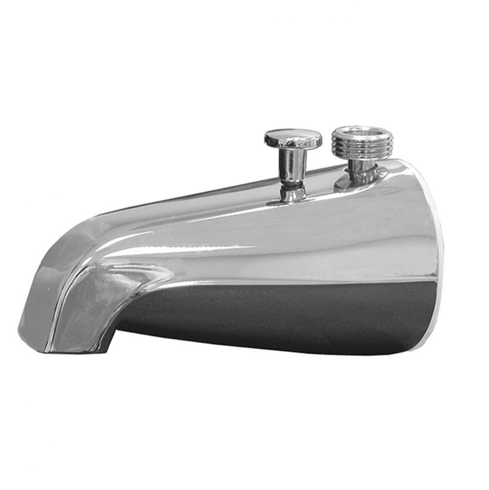 Chrome Plated Diverter Spout for Hand Held Shower, Top Hookup