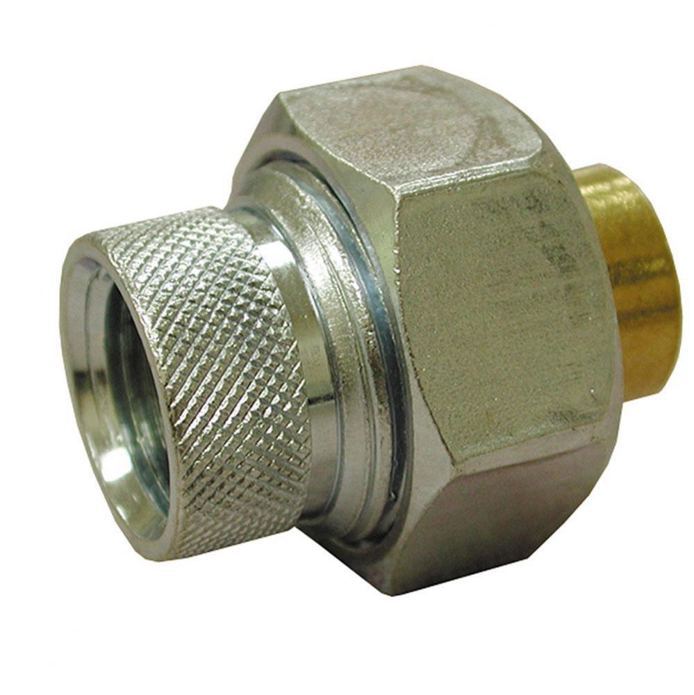 1/2'' x 1/2'' (5/8'' OD) Dielectric Union, Female x Sweat, Lead Free