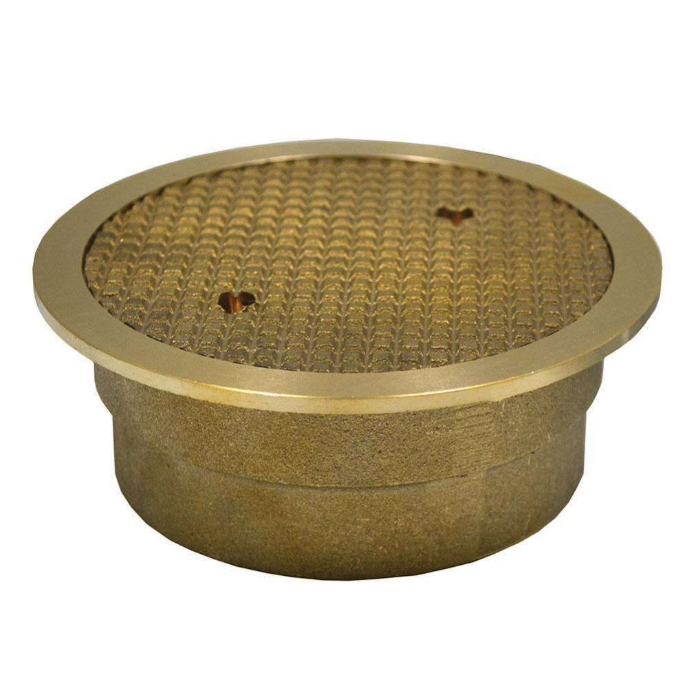 3'' Brass Deck Plug