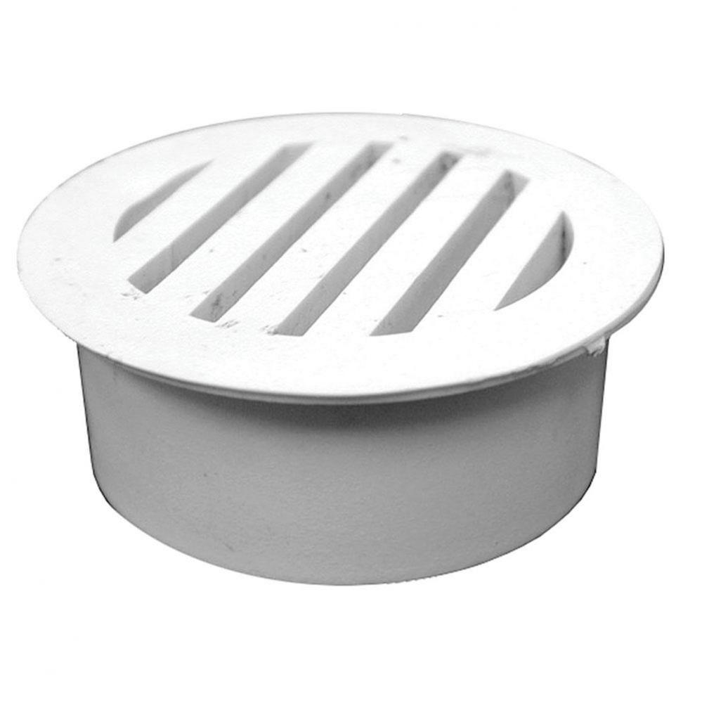 4'' All Plastic PVC Snap-In Drain