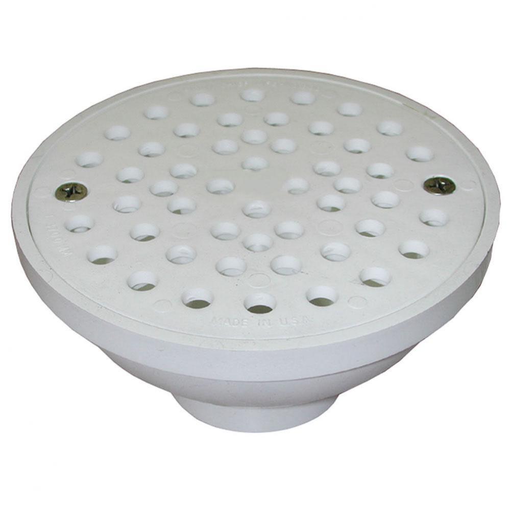 2'' x 3'' PVC 4-Way Area Drain