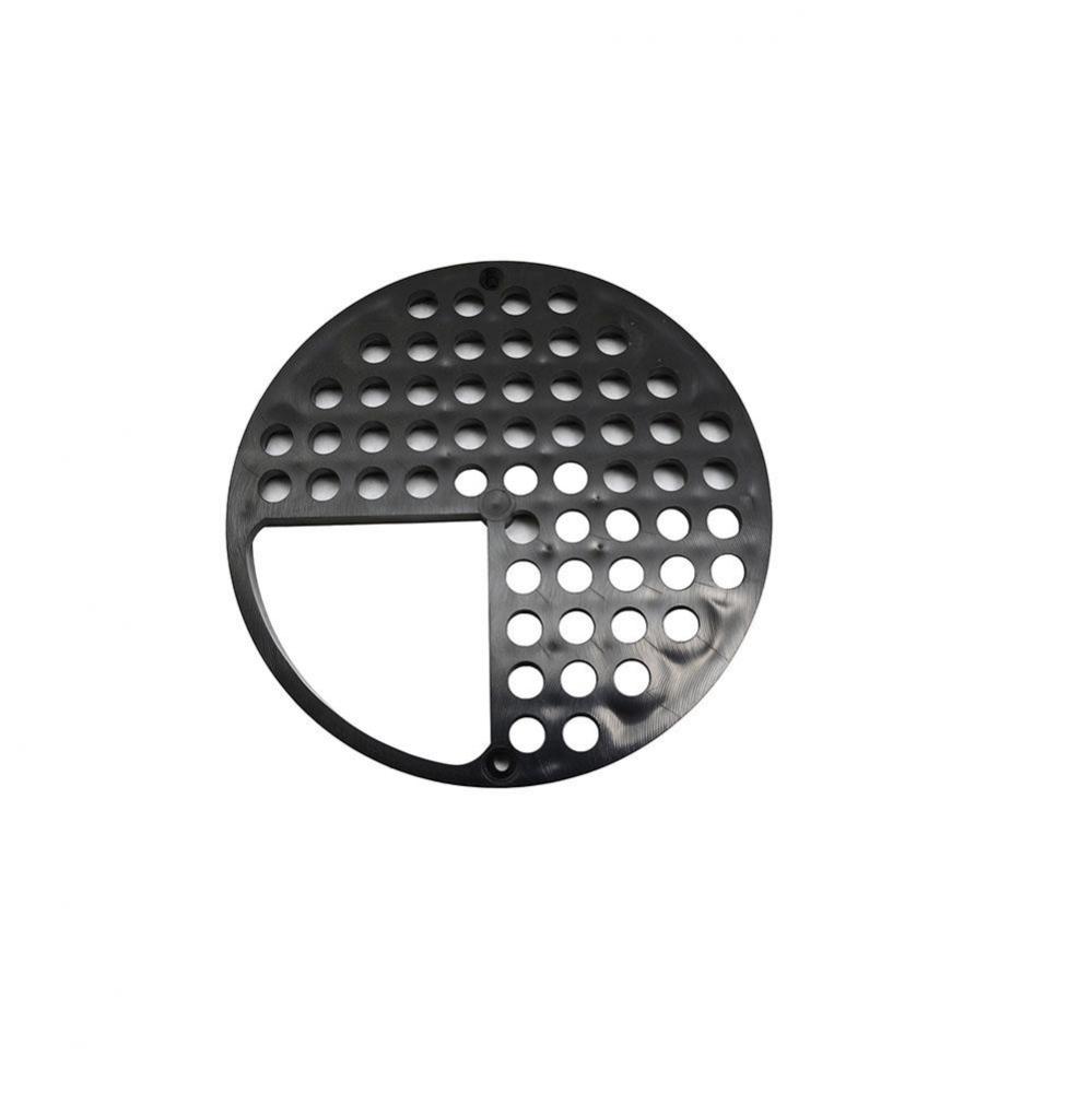 ABS Three-Quarter Grate Strainer for 2'' Solvent Weld Floor Drain