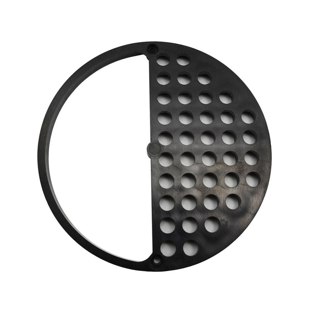 ABS Half Grate Strainer for 2'' Solvent Weld Floor Drain