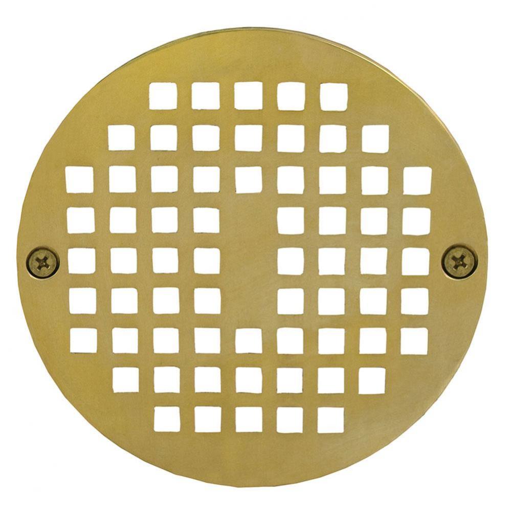 5'' Polished Brass Round Strainer