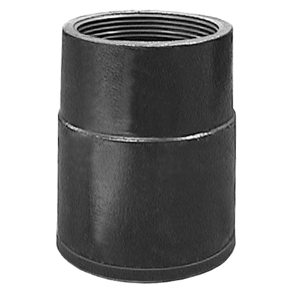 3'' x 3'' IPS Cast Iron Gasket Connection Drain Base - 5-1/4'' Heigh