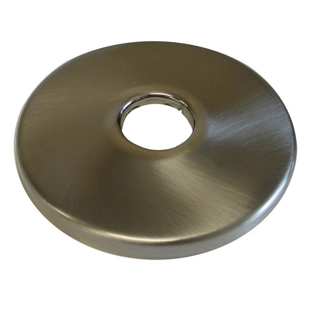 Brushed Nickel Escutcheon 1/2'' CTS - 5/8'' OD Low Pattern 2-1/2'' O