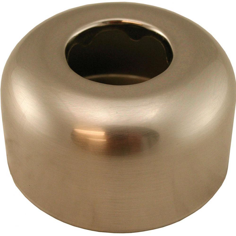 Brushed Nickel Escutcheon 1-1/4'' Tubular Box Pattern 3'' OD